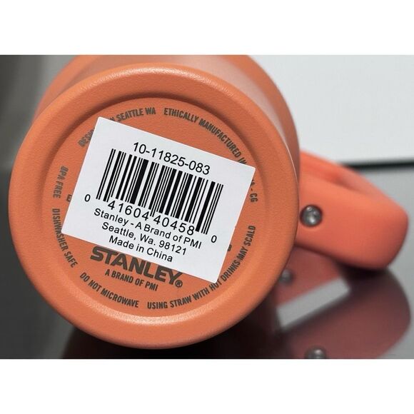 Stanley Quencher H2.0 FlowState Tumbler 30oz, FUSION CORAL - Picture 4 of 4